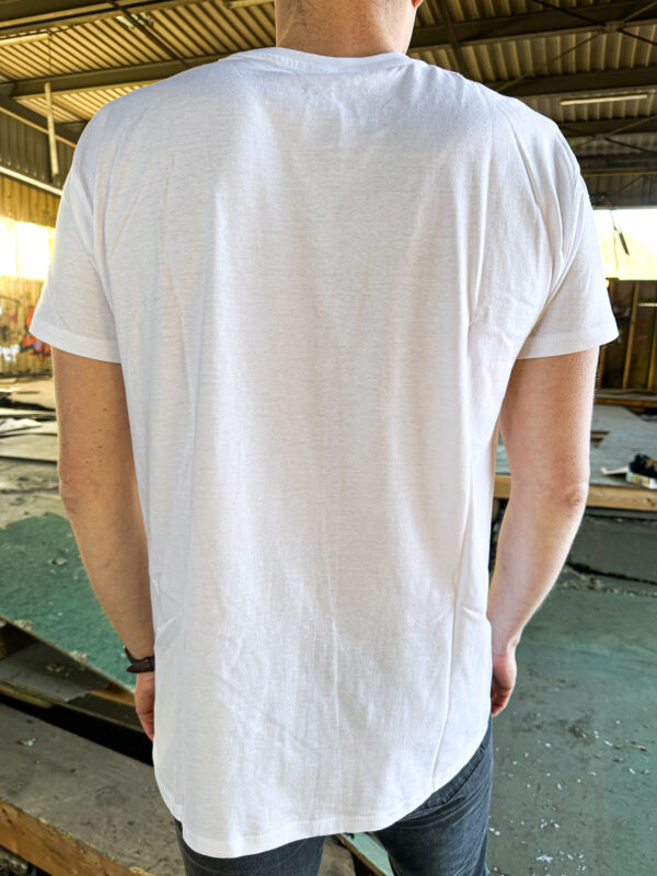T-Shirt AbsoluTeck blanc - logo noir – Image 3